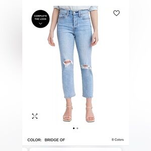 Levi Wedge Straight Jean size 28